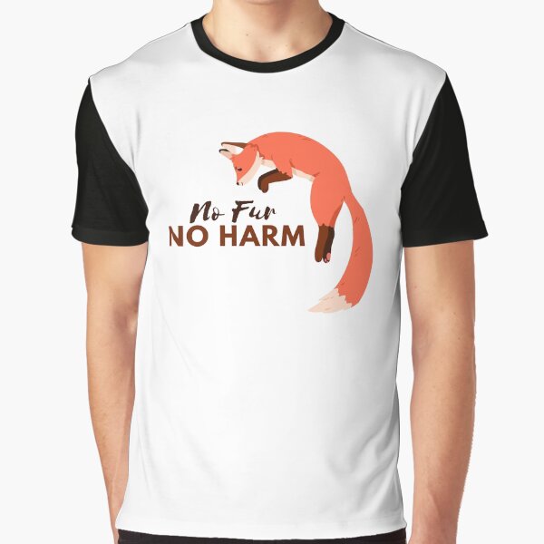 Anti Fur: No Fur, No Harm by musthavewords T-Shirts, Hoodie, Sweatshirt | BlankRebels.com (Image 1)