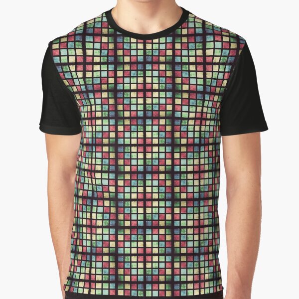 Rainbow Tiles Offset by brightgemini T-Shirts, Hoodie, Sweatshirt | BlankRebels.com (Image 1)