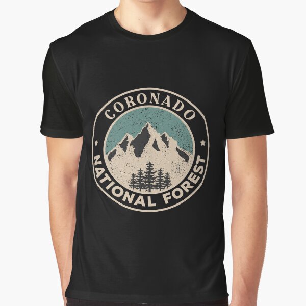 Coronado National Forest by graphic-map T-Shirts, Hoodie, Sweatshirt | BlankRebels.com (Image 1)