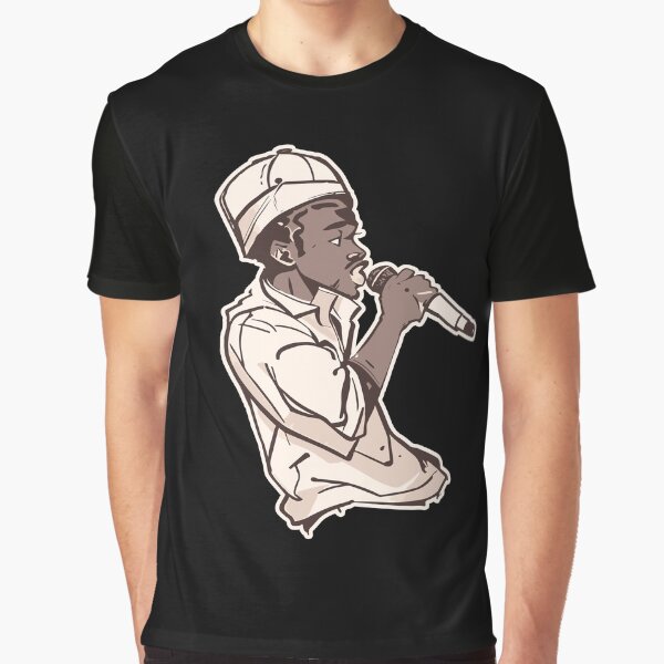 Rapper Holding a Microphone with Stroke by execc T-Shirts, Hoodie, Sweatshirt | BlankRebels.com (Image 1)