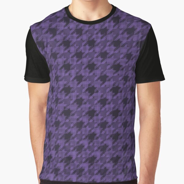HOUNDSTOOTH CAMOUFLAGE PURPLE by Aries Custom T-Shirts, Hoodie, Sweatshirt | BlankRebels.com (Image 1)