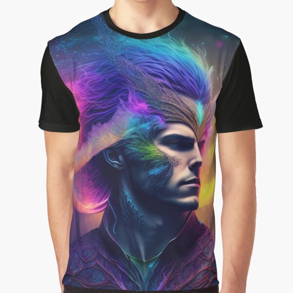 rainbow-man forest by Kosm1kuniverse T-Shirts, Hoodie, Sweatshirt | BlankRebels.com (Image 1)
