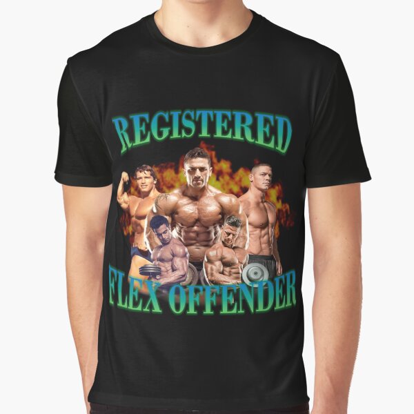 Registered Flex Offender by emmiedrawss T-Shirts, Hoodie, Sweatshirt | BlankRebels.com (Image 1)
