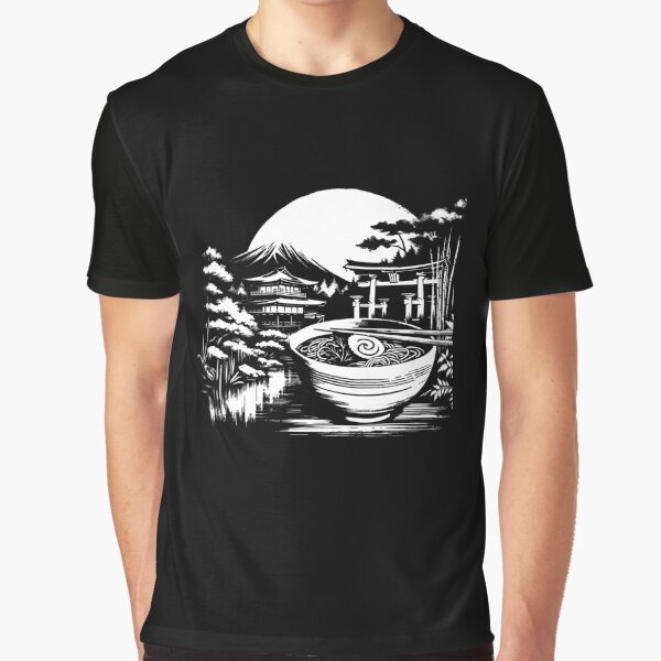 Retro Japanese Kawaii Anime Ramen Funny Ramen by KsuAnn