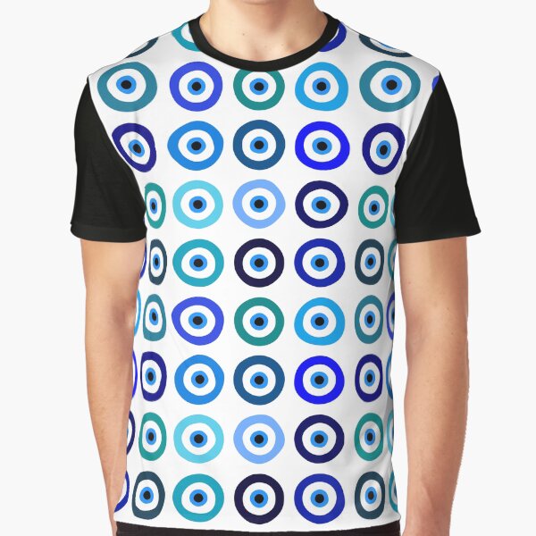 Evil Eye Repeating Pattern Design by ArtWilloughby T-Shirts, Hoodie, Sweatshirt | BlankRebels.com (Image 1)