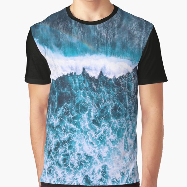 BEAUTIFUL OCEAN WAVES 2 - AERIAL VIEW by 8G T-Shirts, Hoodie, Sweatshirt | BlankRebels.com (Image 1)