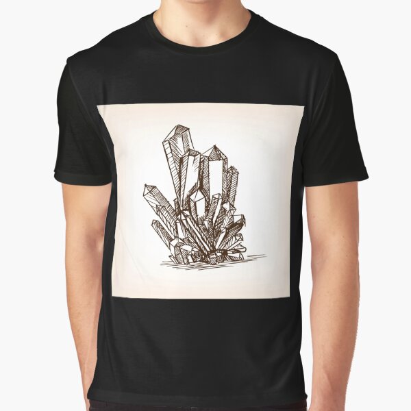 Crystals Sketch Style by seanqtoddj T-Shirts, Hoodie, Sweatshirt | BlankRebels.com (Image 1)