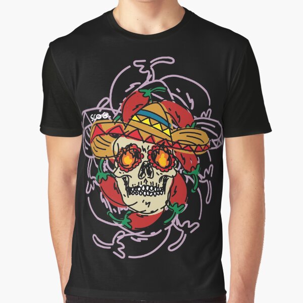 Mexican skull by ScogScog T-Shirts, Hoodie, Sweatshirt | BlankRebels.com (Image 1)