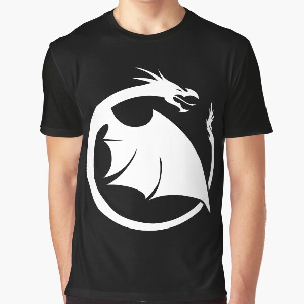 Dragon - Circle with Wings by murkyswamp T-Shirts, Hoodie, Sweatshirt | BlankRebels.com (Image 1)