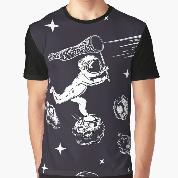 Astronaut and Comets Pattern, Astronaut Seamless Pattern, Comets by graphic-genie T-Shirts, Hoodie, Sweatshirt (Image 1)