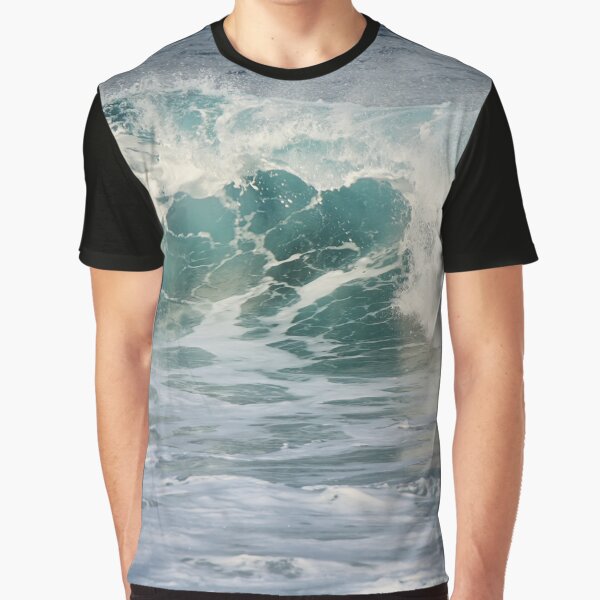 Blue Ocean Waves by Legendary  Status T-Shirts, Hoodie, Sweatshirt | BlankRebels.com (Image 1)