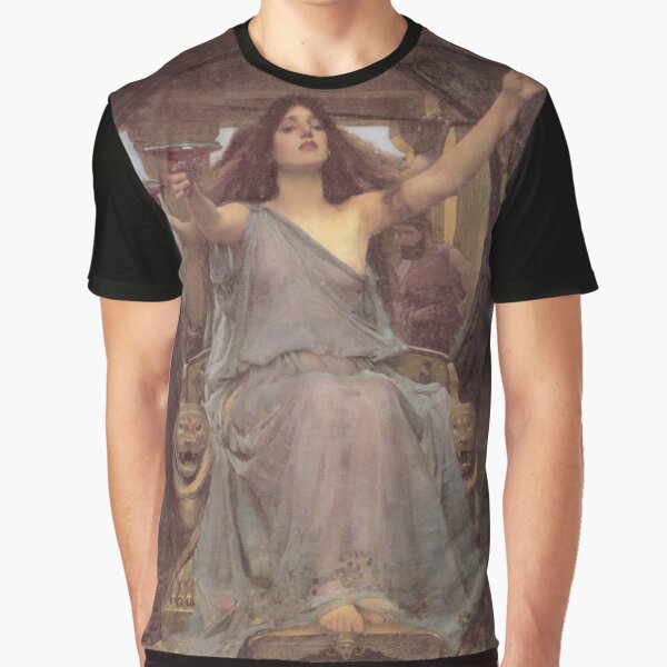 Circe Offering the Cup to Ulysses by John William Waterhouse by NoCoffeeNoLife T-Shirts, Hoodie, Sweatshirt (Image 1)