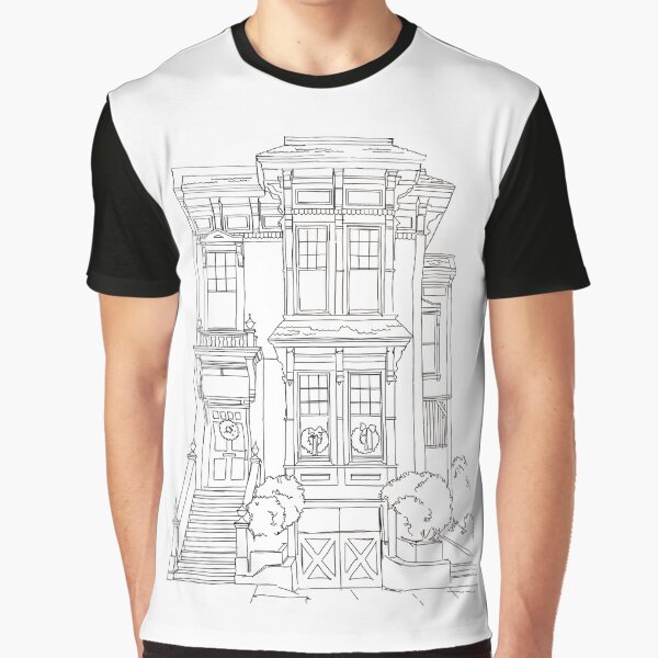 House and architecture by Ekaterina Kuleva T-Shirts, Hoodie, Sweatshirt | BlankRebels.com (Image 1)