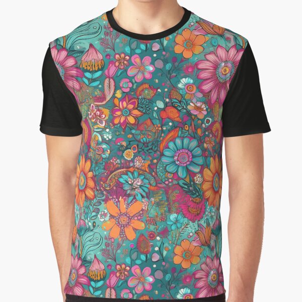 Retro Hippie: Flower Child by J Marielle Designs T-Shirts, Hoodie, Sweatshirt | BlankRebels.com (Image 1)