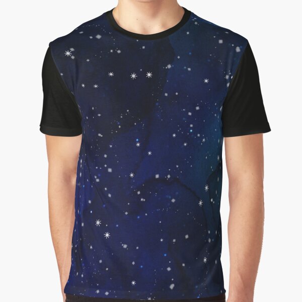 Galaxy Watercolor by virilamissa T-Shirts, Hoodie, Sweatshirt | BlankRebels.com (Image 1)