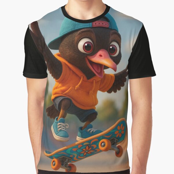 Skater Northern Jacana by Sillytoe T-Shirts, Hoodie, Sweatshirt | BlankRebels.com (Image 1)