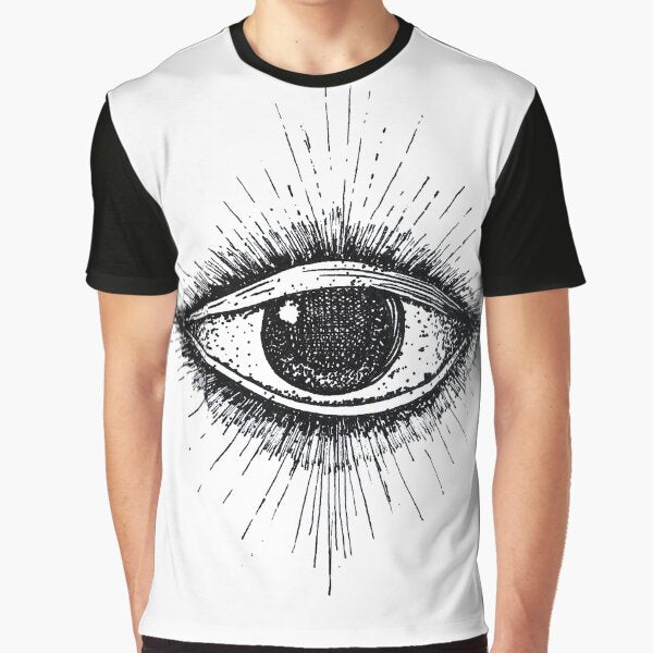 Engraved style eye by Noctus89 T-Shirts, Hoodie, Sweatshirt | BlankRebels.com (Image 1)