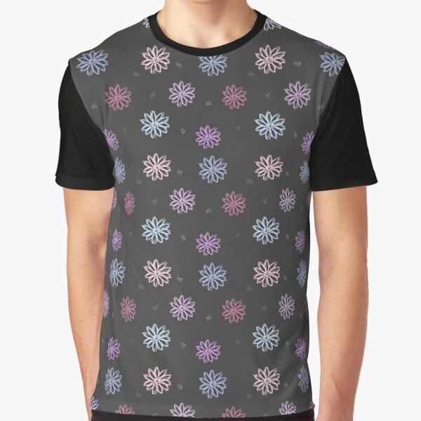 Flower scribble pattern 1 by Cherise Rochelle T-Shirts, Hoodie, Sweatshirt | BlankRebels.com (Image 1)
