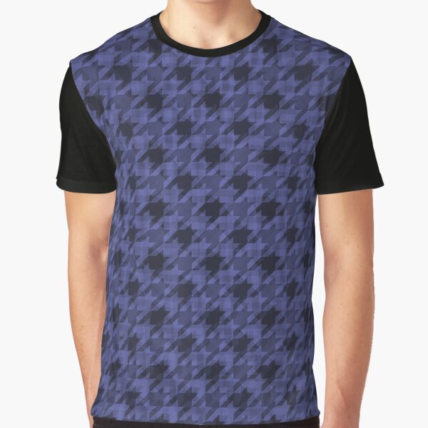 HOUNDSTOOTH CAMOUFLAGE BLUE by Aries Custom T-Shirts, Hoodie, Sweatshirt | BlankRebels.com (Image 1)