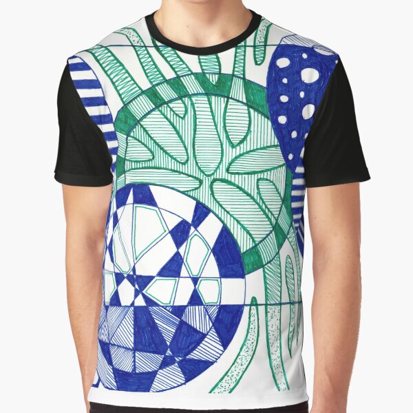 Spacey Succulent Doodle Art by Courtney Wartner T-Shirts, Hoodie, Sweatshirt | BlankRebels.com (Image 1)