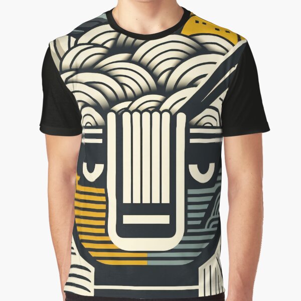 teaming Bowl of Classic Ramen with Soft Boiled Egg and Vegetables by zoughlal T-Shirts, Hoodie, Sweatshirt (Image 1)