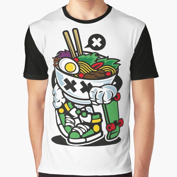 Ramen Skater by DoomDude T-Shirts, Hoodie, Sweatshirt | BlankRebels.com (Image 1)