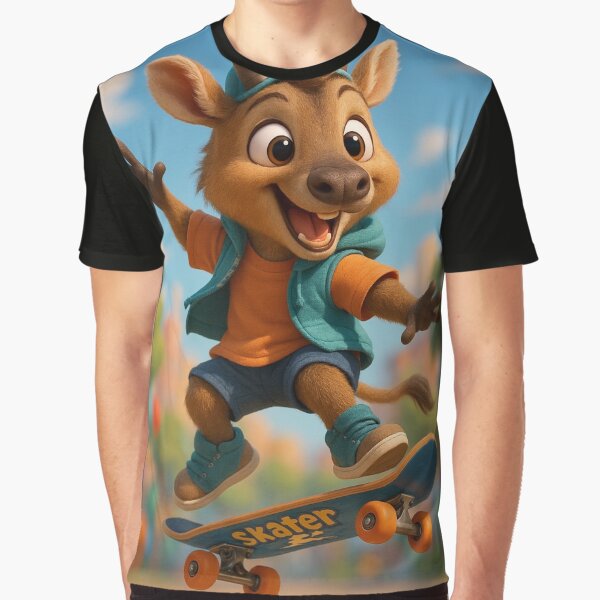 Skater Nilgai by Sillytoe T-Shirts, Hoodie, Sweatshirt | BlankRebels.com (Image 1)
