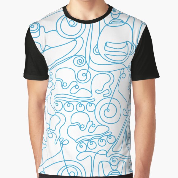 Sketch line art cartoon pattern by JAG2B T-Shirts, Hoodie, Sweatshirt | BlankRebels.com (Image 1)