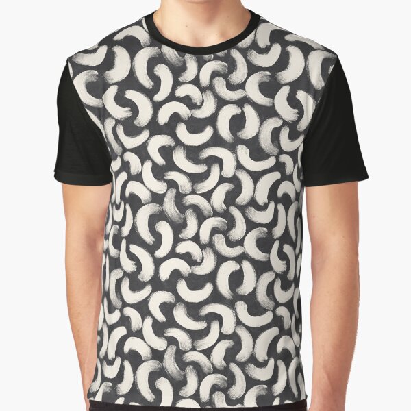 Boho gouache brush strokes in black and white by Illustrated by Nat T-Shirts, Hoodie, Sweatshirt | BlankRebels.com (Image 1)