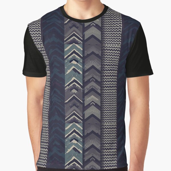 Grunge Vertical Herringbone Patchwork by SamJanner T-Shirts, Hoodie, Sweatshirt | BlankRebels.com (Image 1)