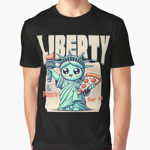 Liberty and pizza by Peerless-Prime