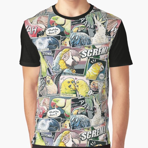 Parrots Comic T-Shirts, Hoodie, Sweatshirt