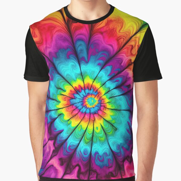 Trippy Tie-dye Hippie Style by WilderMinds T-Shirts, Hoodie, Sweatshirt | BlankRebels.com (Image 1)