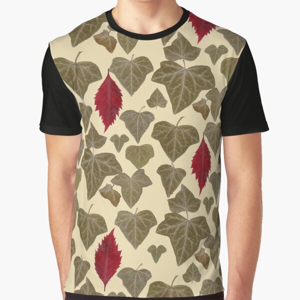 Ivy leaves pattern light background by Julianum T-Shirts, Hoodie, Sweatshirt | BlankRebels.com (Image 1)