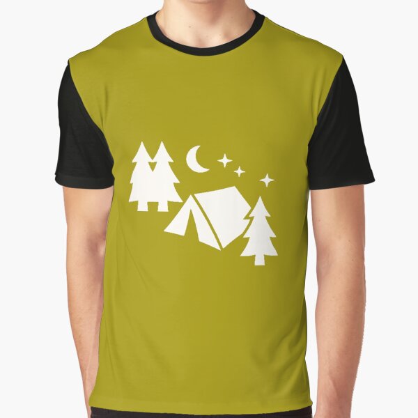 Forest Tent Sunset Camp , by Mekoooo T-Shirts, Hoodie, Sweatshirt | BlankRebels.com (Image 1)