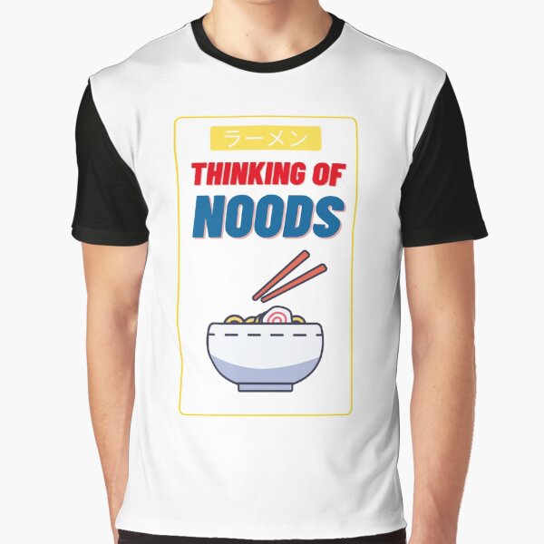 thinking of noods by Bizarro23 T-Shirts, Hoodie, Sweatshirt | BlankRebels.com (Image 1)