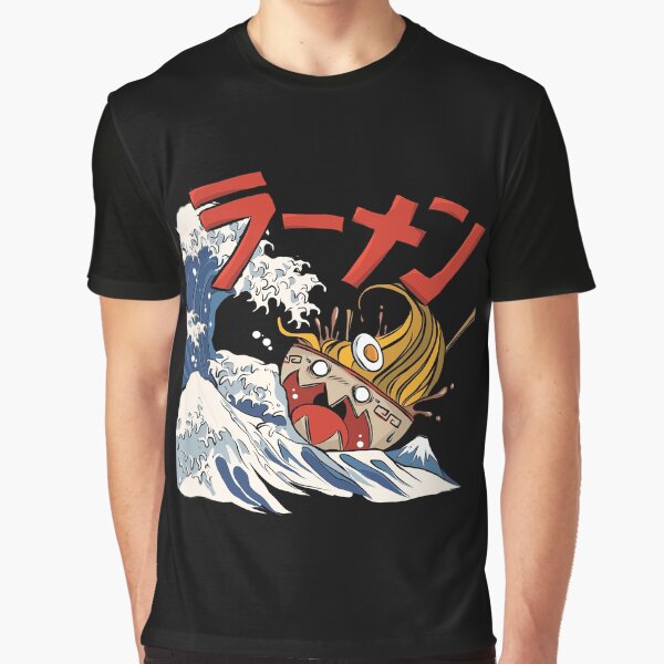 Ramen Cup In Ocean by OnepixArt T-Shirts, Hoodie, Sweatshirt | BlankRebels.com (Image 1)