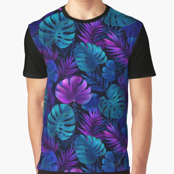 Vibrant Tropical Flower Flower Garden Pattern Coworkers T-Shirts, Hoodie, Sweatshirt