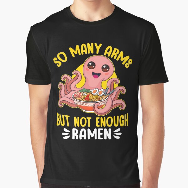 Kawaii Ramen Noodles Cute Octopus Ramen Bowl by DSWShirts T-Shirts, Hoodie, Sweatshirt | BlankRebels.com (Image 1)