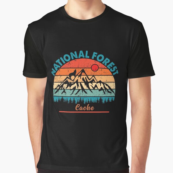 Cache National Forest by graphic-map T-Shirts, Hoodie, Sweatshirt | BlankRebels.com (Image 1)