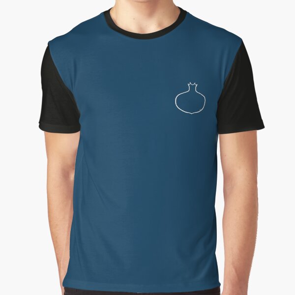 Minimal Pomegranate Line Art by YLDSPARK T-Shirts, Hoodie, Sweatshirt | BlankRebels.com (Image 1)