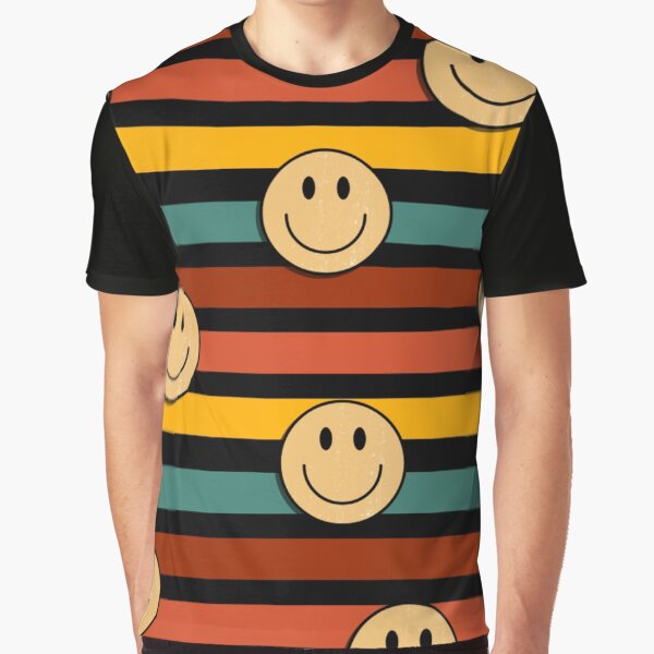 retro t-shirts,smiley t-shirts by grickodd