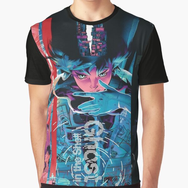 Ghost in the shell by Emilie42 by Emilie42 T-Shirts, Hoodie, Sweatshirt | BlankRebels.com (Image 1)