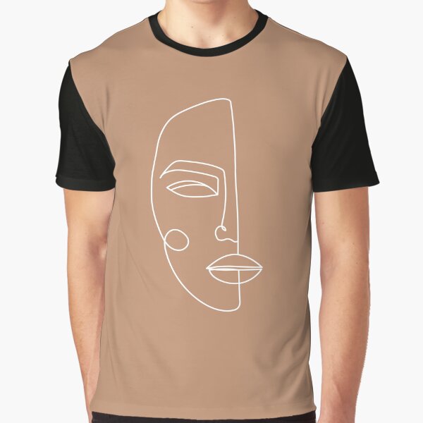 Face Minimal Boho by Valeria-Art T-Shirts, Hoodie, Sweatshirt | BlankRebels.com (Image 1)