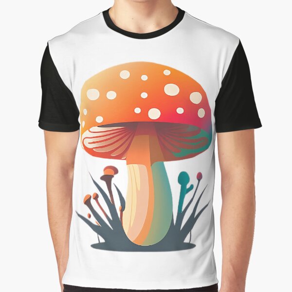 Retro Orange Mushroom Design by UlDesigns T-Shirts, Hoodie, Sweatshirt | BlankRebels.com (Image 1)
