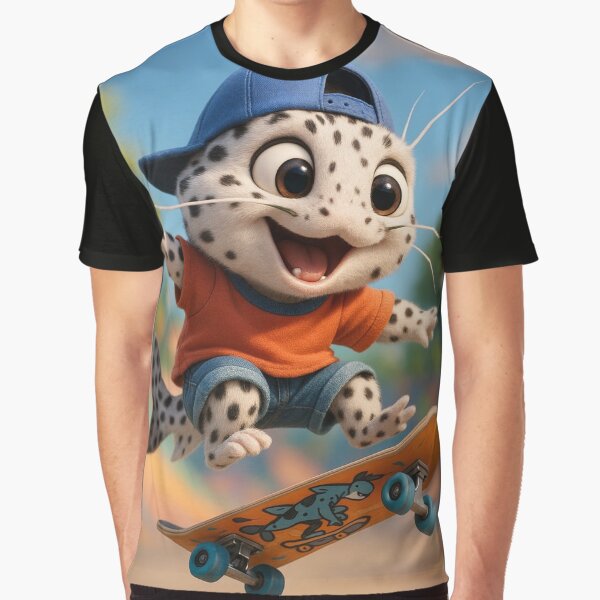 Skater Pictus Catfish 2 by Sillytoe T-Shirts, Hoodie, Sweatshirt | BlankRebels.com (Image 1)