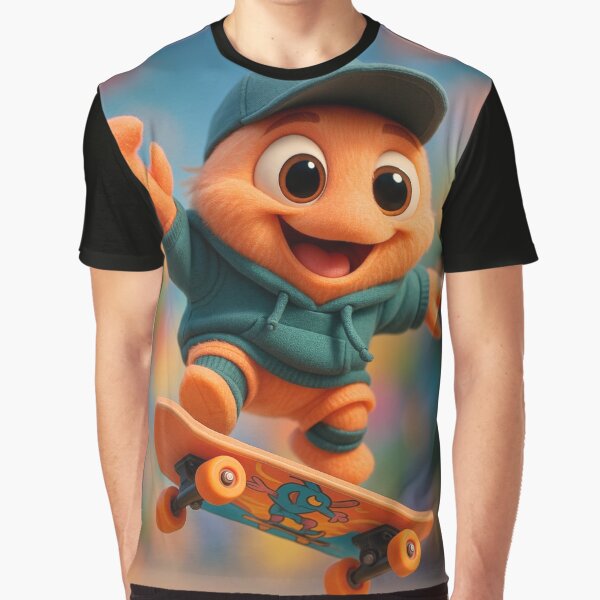 Skater Ostracod Crustacean by Sillytoe T-Shirts, Hoodie, Sweatshirt | BlankRebels.com (Image 1)