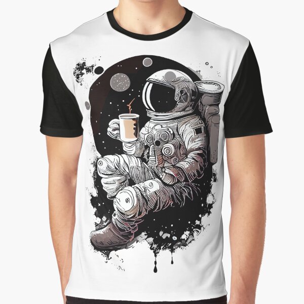 Coffee in space by Acim0 T-Shirts, Hoodie, Sweatshirt | BlankRebels.com (Image 1)