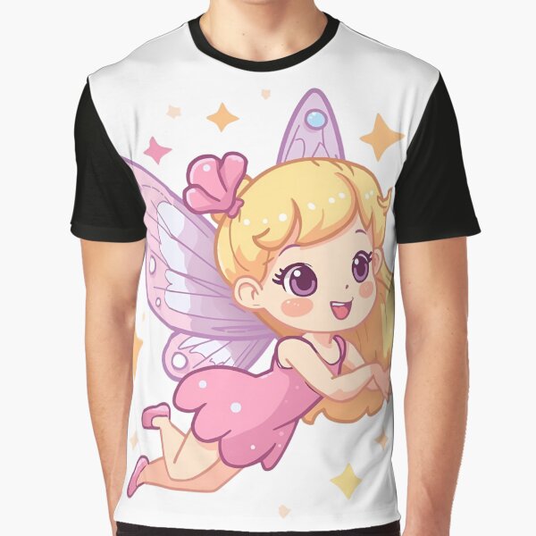 Butterfly fairy flies through the fairytale forest by SimonsDesignArt T-Shirts, Hoodie, Sweatshirt (Image 1)