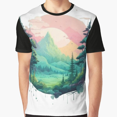001 Pine Forest by Alexis Art Collection T-Shirts, Hoodie, Sweatshirt | BlankRebels.com (Image 1)